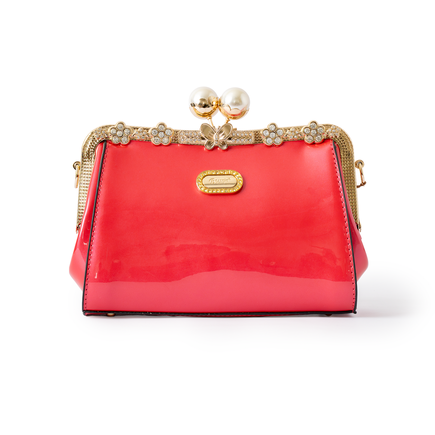 Rose Premium Italian Collection Evening Bag