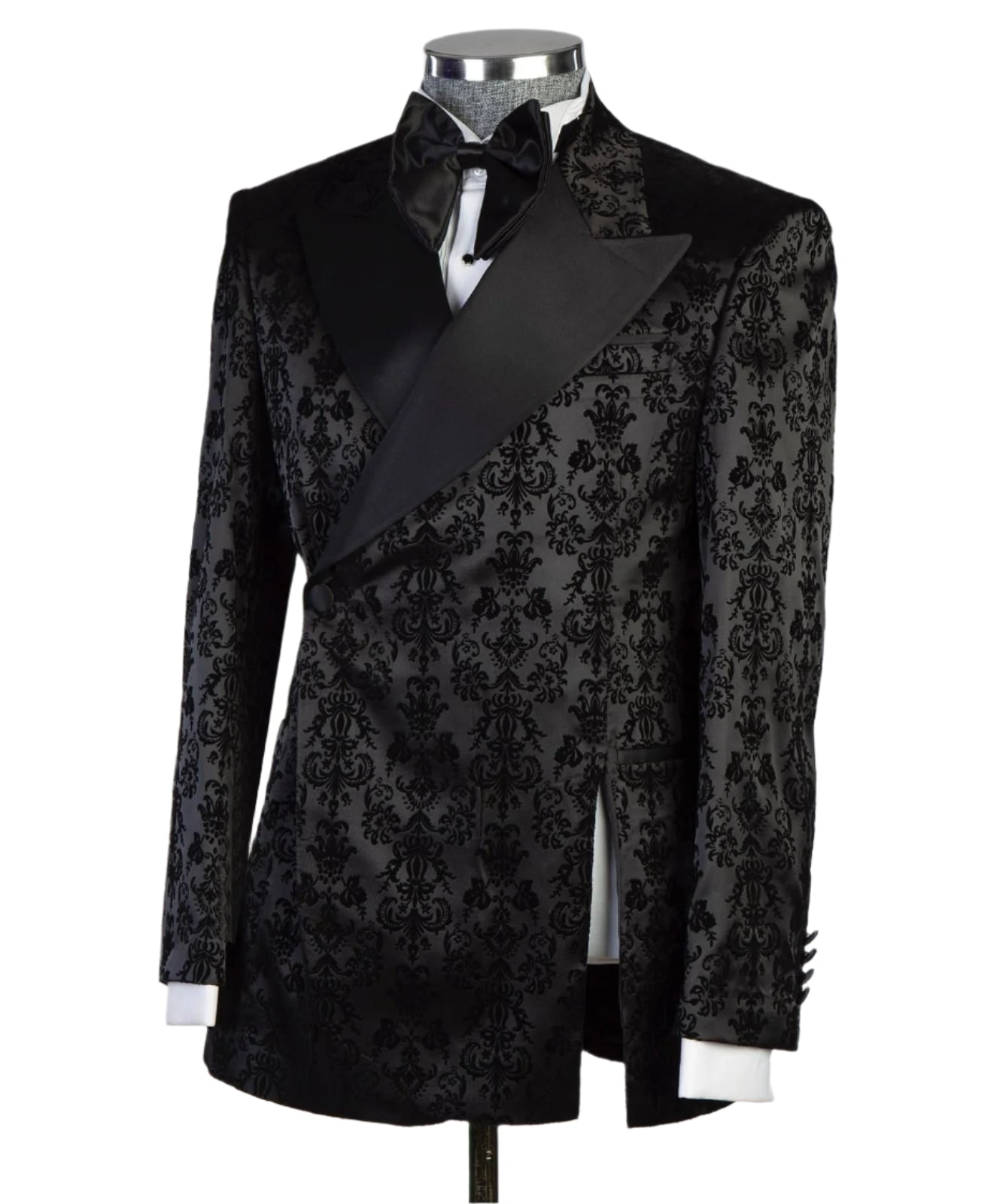 Black Velvet Suit Comfort Slim