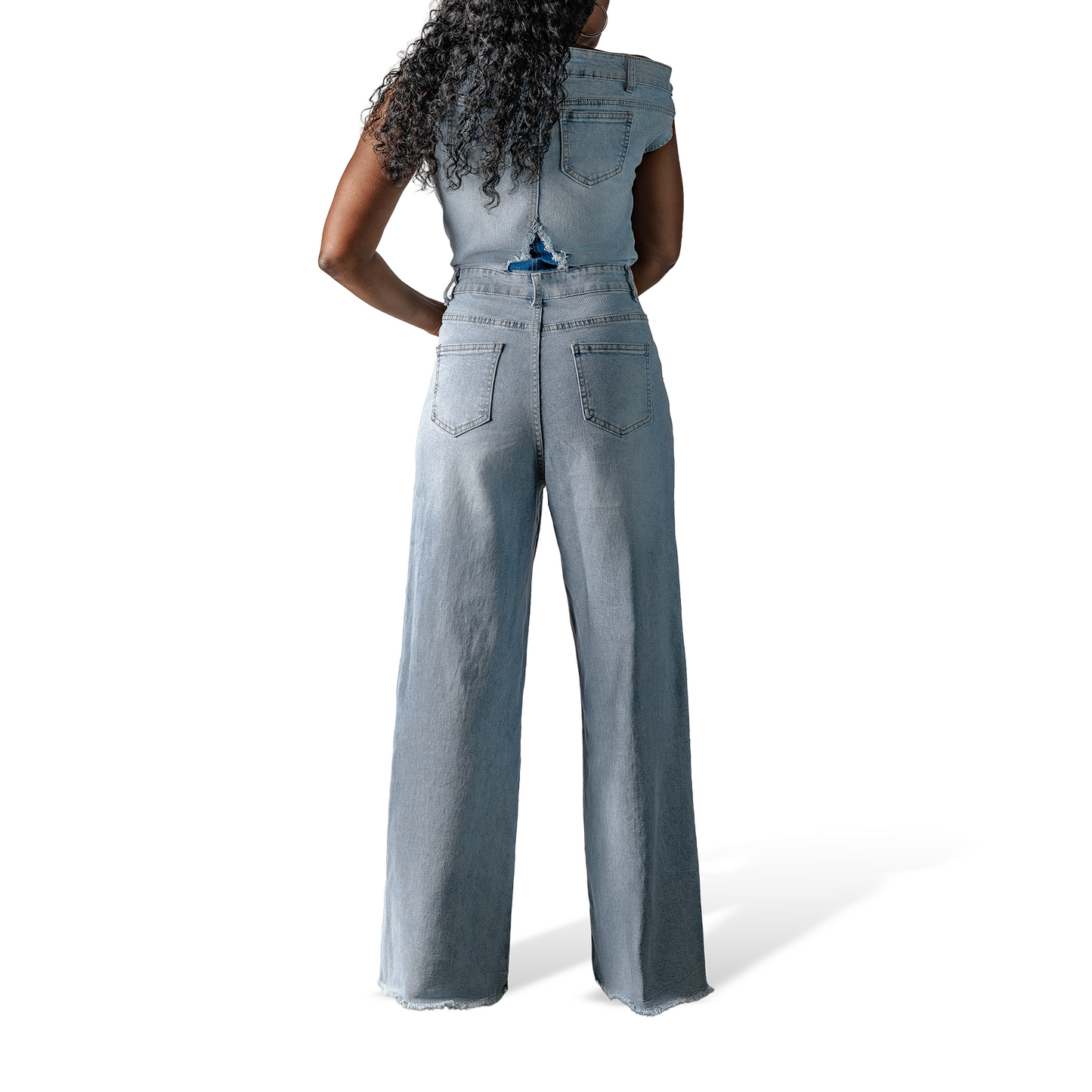 Women's Denim Jumpsuit