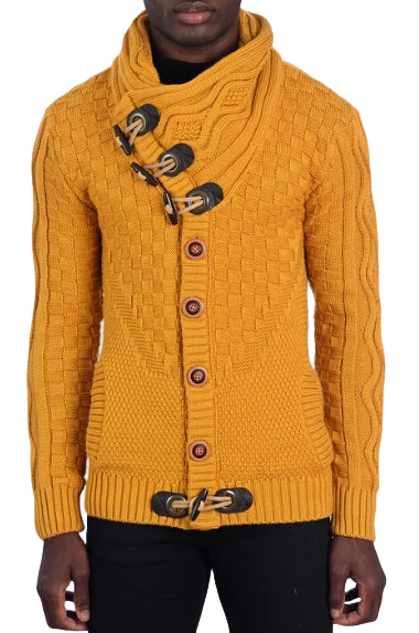 6975-F LCR Mustard Sweater