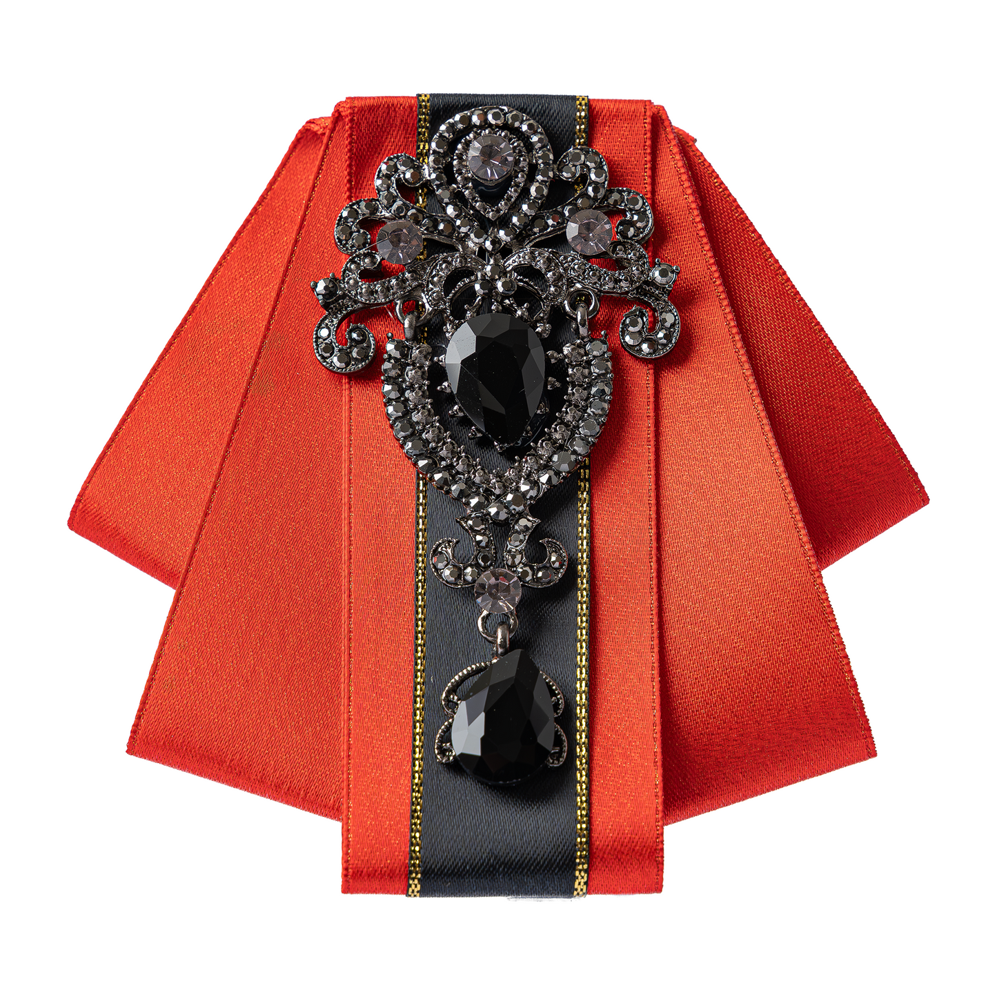Ribbon Bow Tie Orange