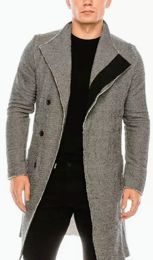 Grey Fashion Cardigan