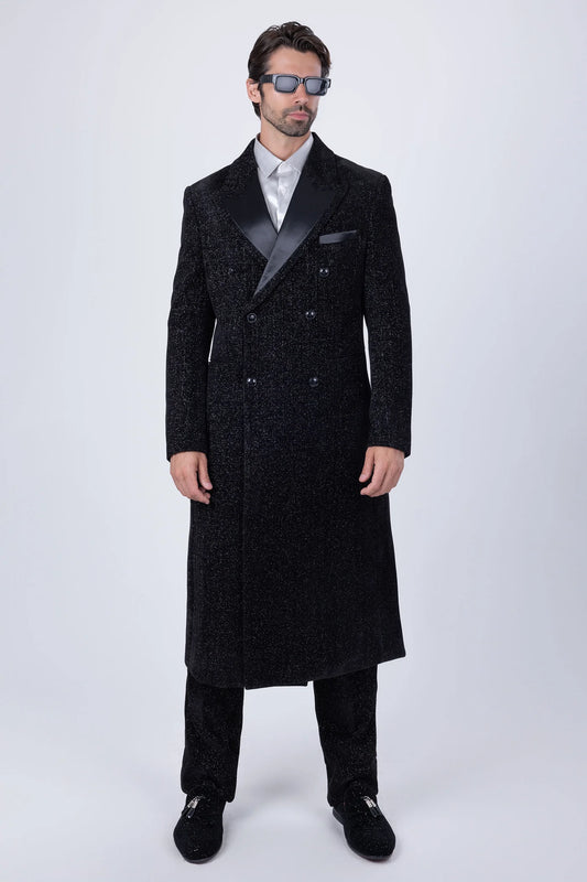 Barabas Seryna Sparkly Men's Long coat